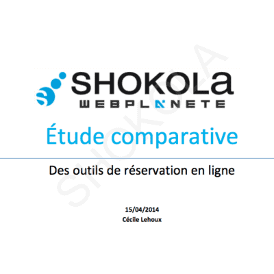 étude comparative reservation en ligne