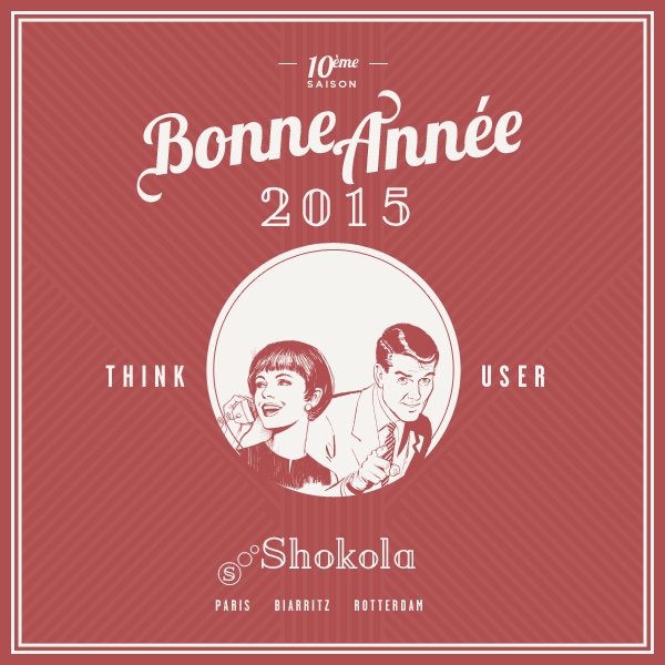carte de voeux Shokola 2015