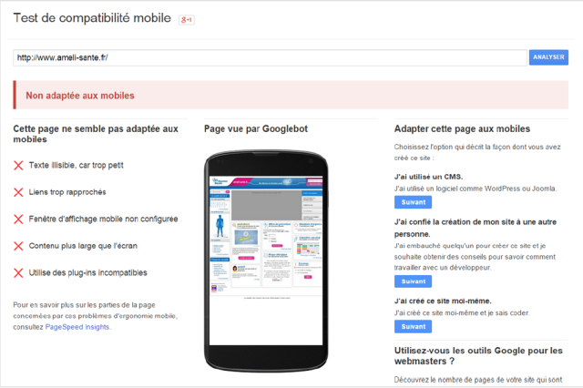 Comment préparer son site au « MobileGeddon »