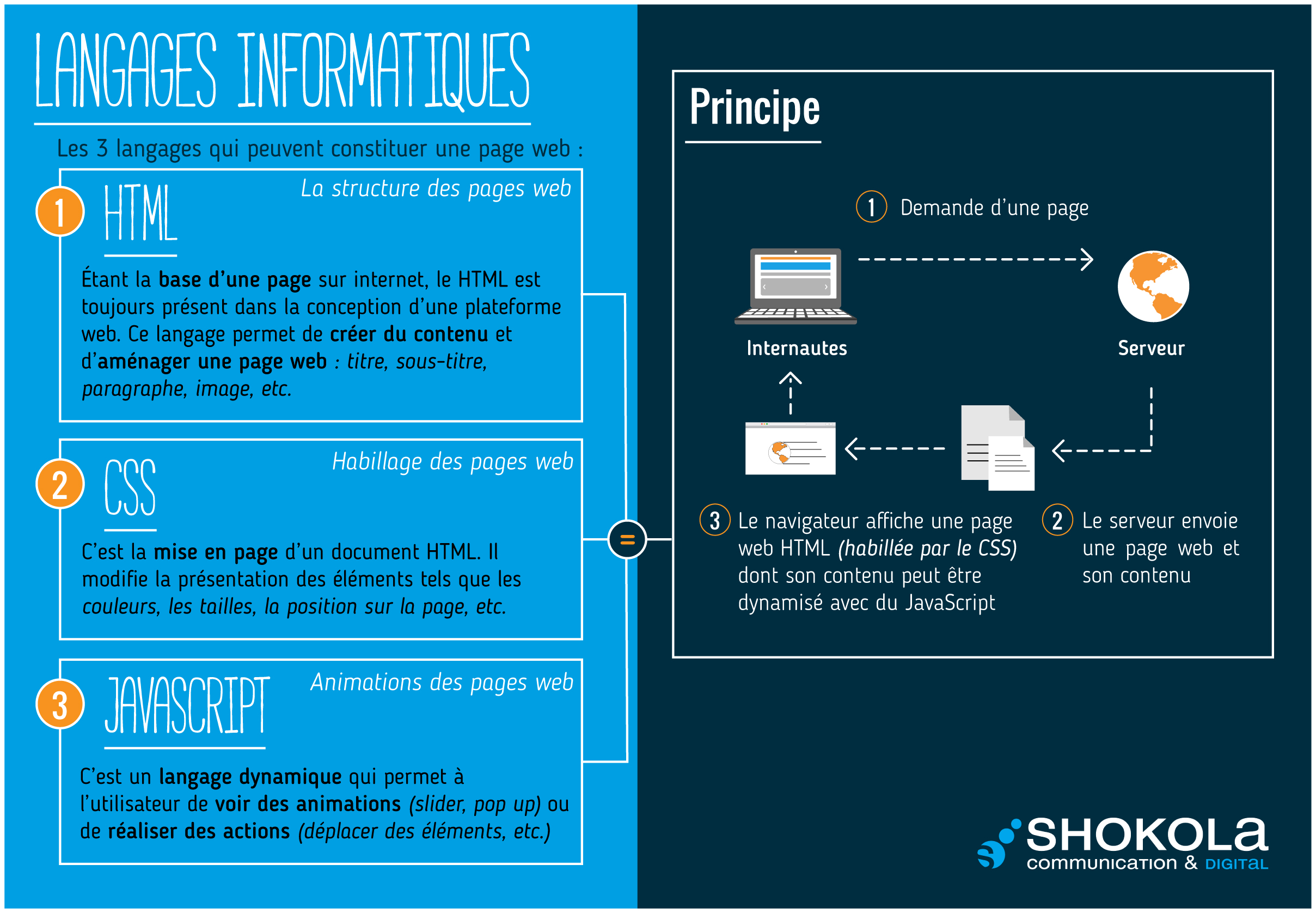 Les Mots du Digital : les différents langages informatiques - Shokola