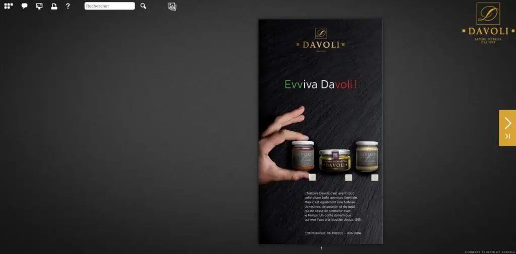 Flipbook Evvida Davoli! juin 2016