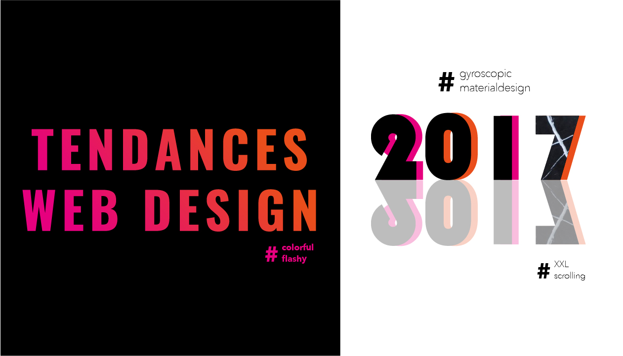 Tendance web design 2017