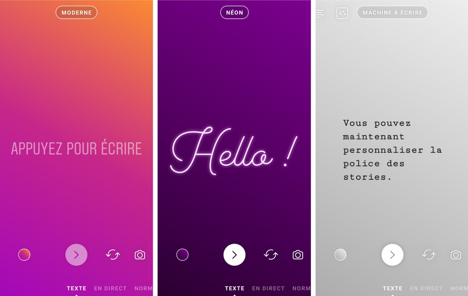 Les dernières nouveautés social média