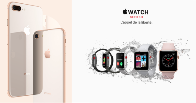 Iphone 8 et apple watch