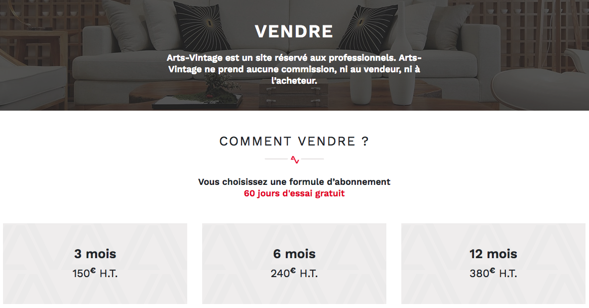 Arts Vintage Espaces promotionnels