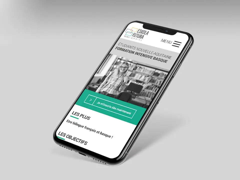 web-site-eskola-futura site web eskola futura mobile
