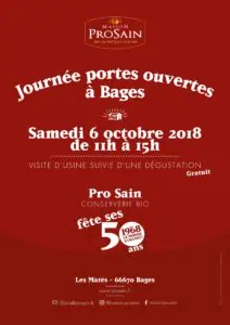 Affiche 50 ans ProSain Les sorties de l’automne 2018