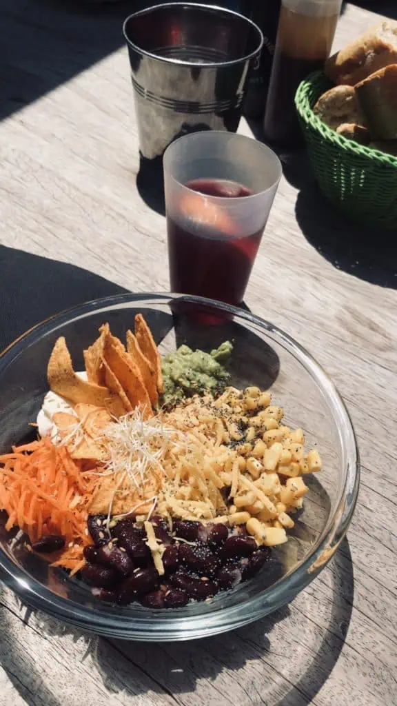 déjeuner à extola bibi biarritz