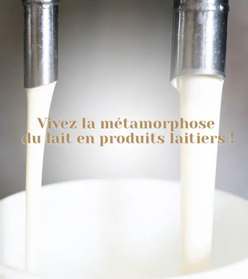 Cniel métamorphose du lait