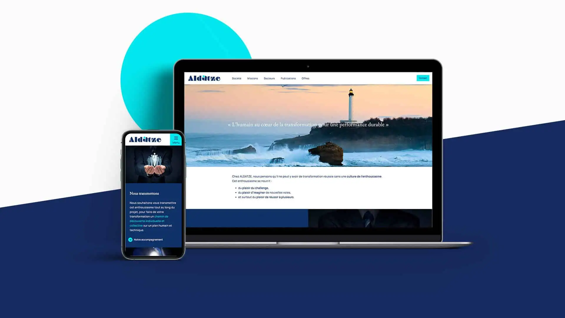 aldatze-web-site Aldatze - Site web