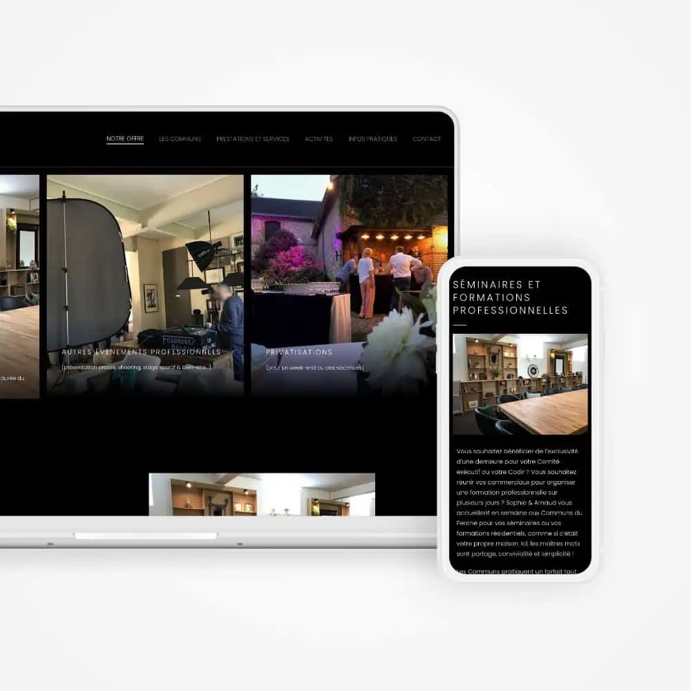 Séminaire Les Communs du Perche mockup 2 Les Communs du Perche