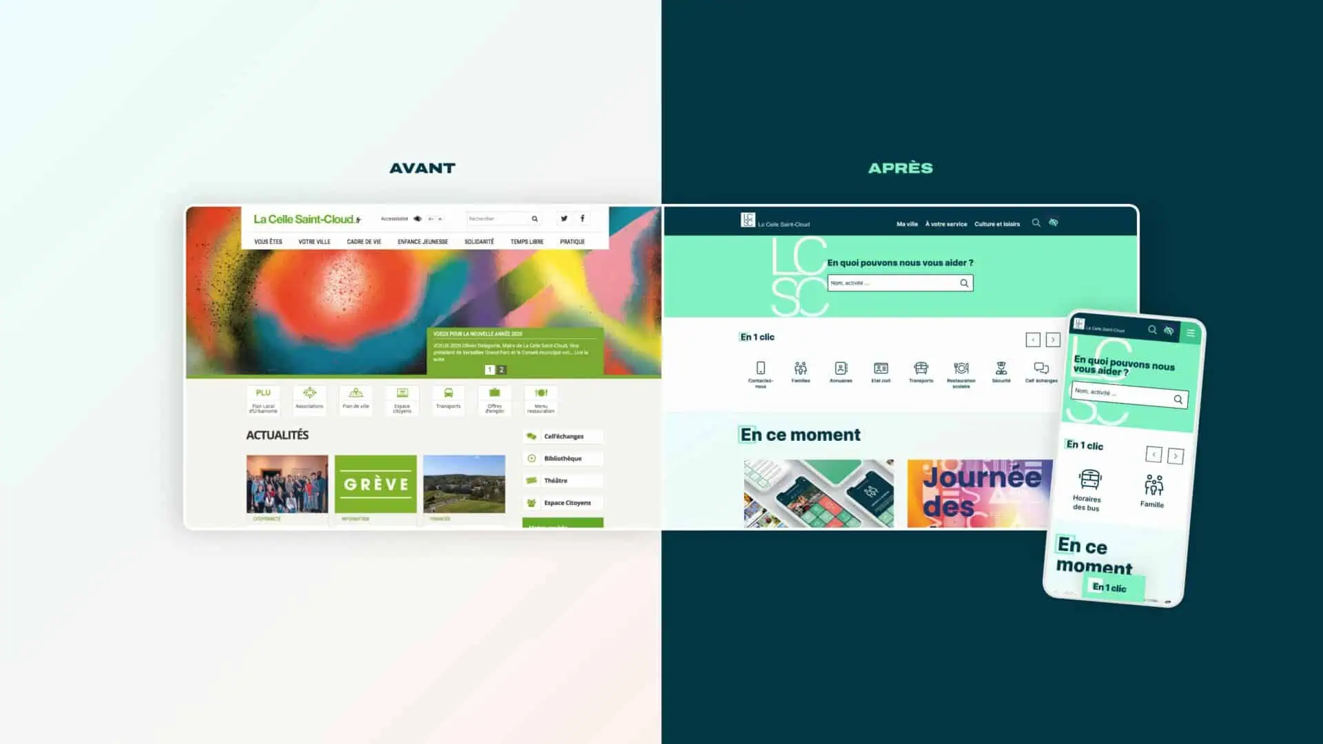 MLCSC-1 – 1 Refonte site internet de la Mairie de la Celle Saint-Cloud