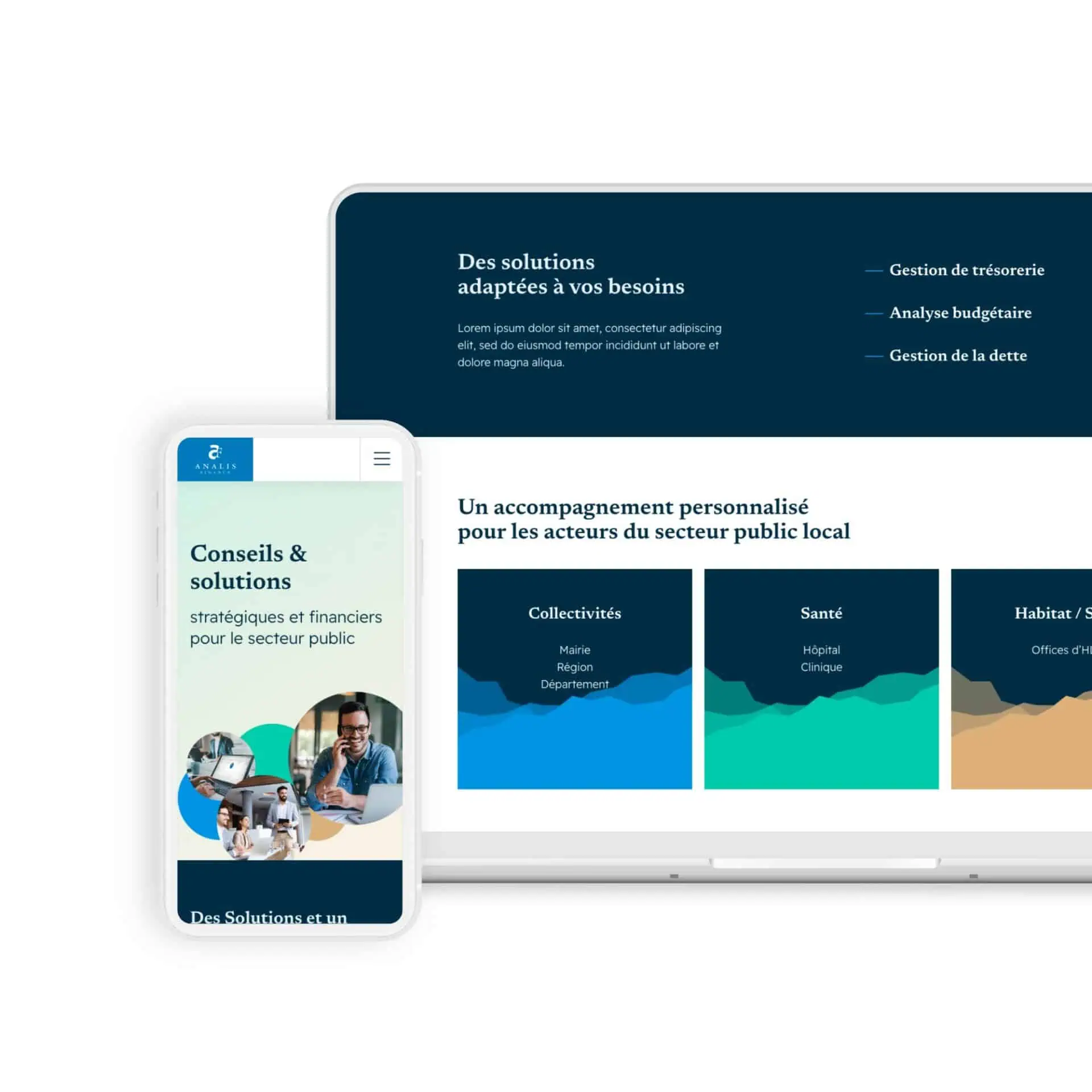 Analis-1 Moderniser l'image de la société & optimiser le parcours utilisateurs.